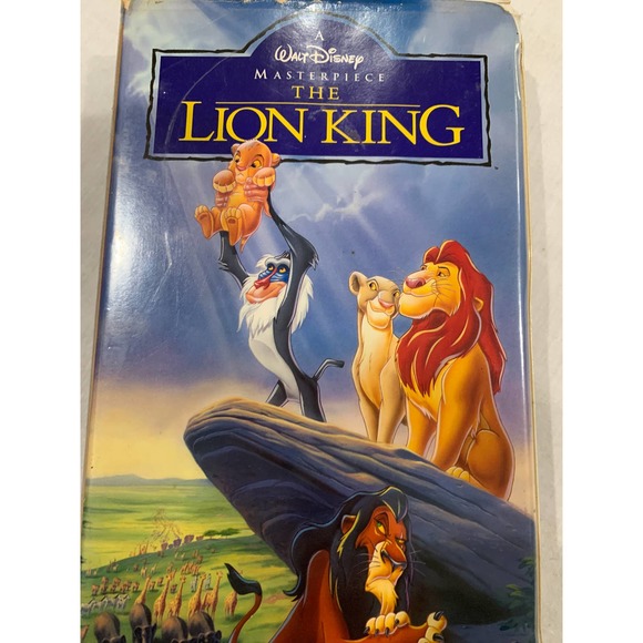 Walt Disney's Masterpiece Collection The Lion King VHS 1994 The Original! - Picture 4 of 9